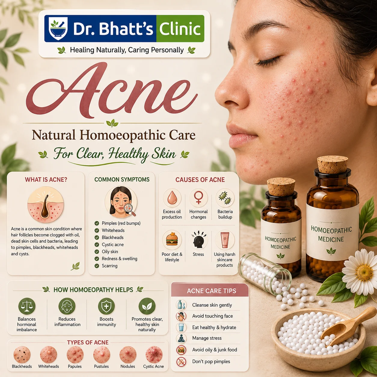 Acne and Homoeopathy – A Holistic Approach to Clear Skin