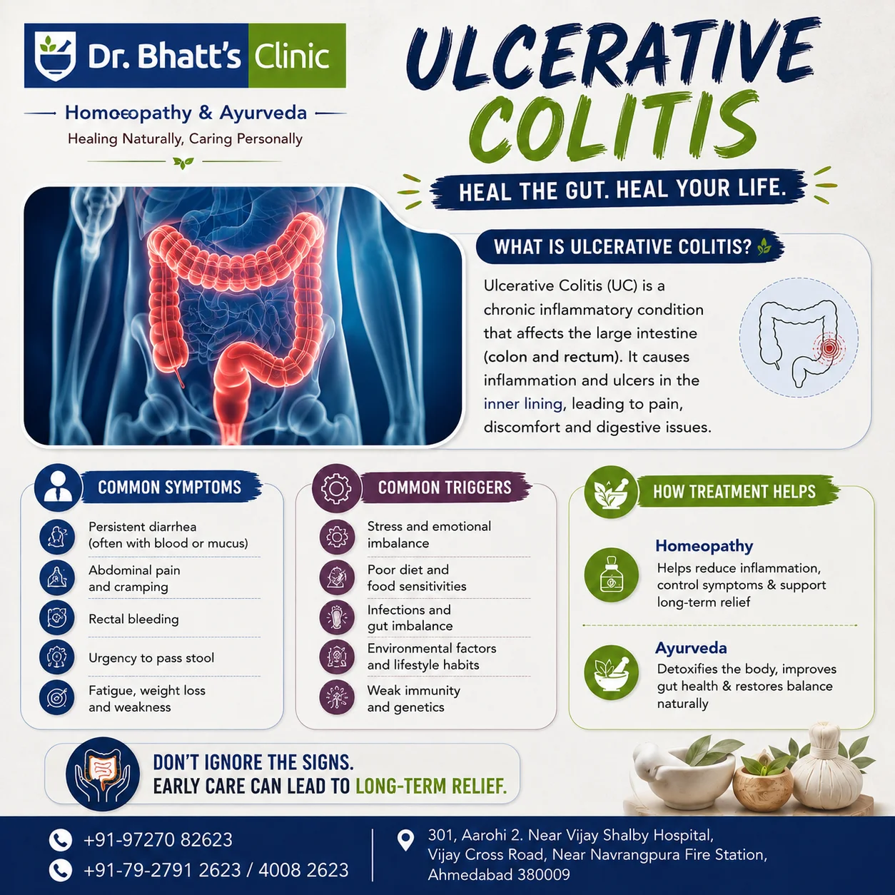 Ulcerative Colitis with Homoeopathy and Ayurveda: A Holistic Approach to Long-Term Management